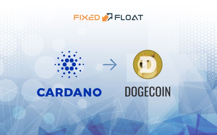 Tauschen Sie Cardano gegen Dogecoin