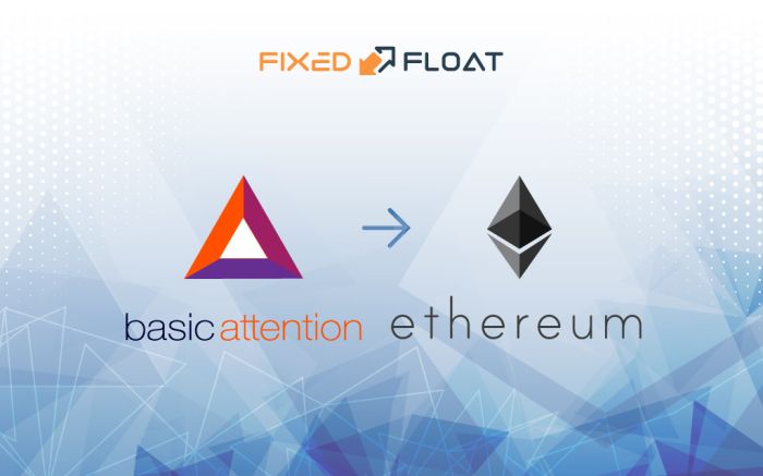 Câmbio Basic Attention para Ethereum
