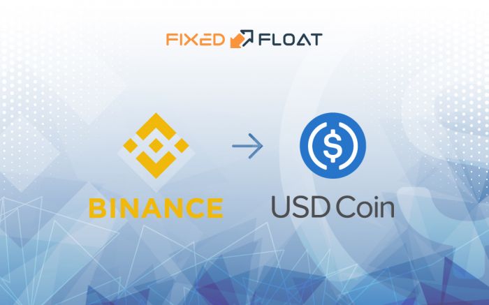 Échangez Binance Coin en USD Coin