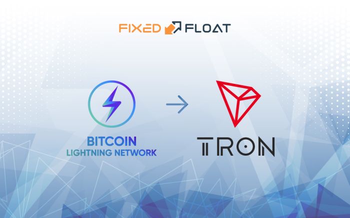 Exchange Bitcoin Lightning Network to Tron
