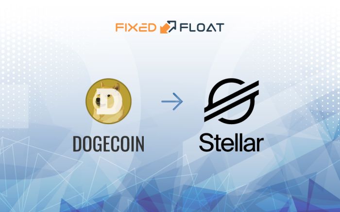 Tauschen Sie Dogecoin gegen Stellar Lumens