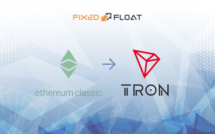 Tauschen Sie Ethereum Classic gegen Tron