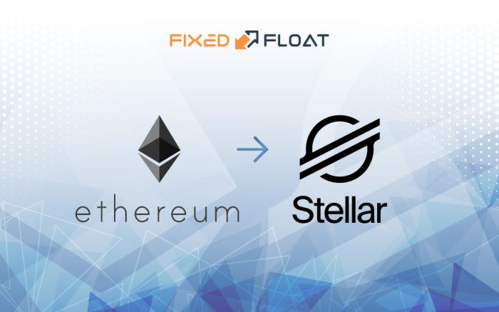 Exchange Ethereum to Stellar Lumens