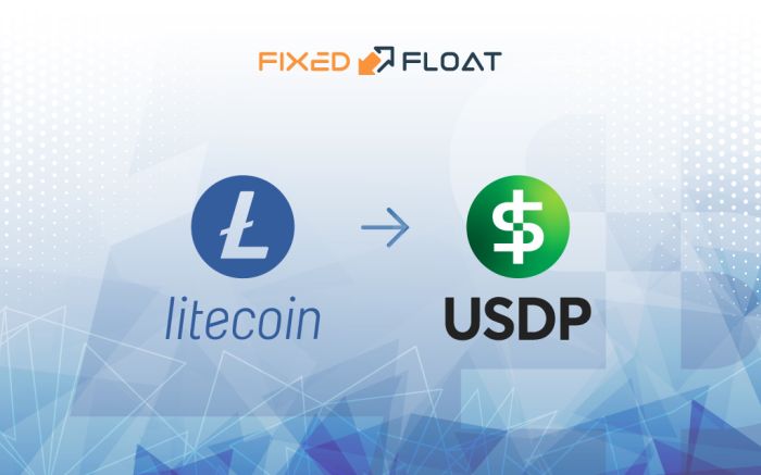 Câmbio Litecoin por USDP