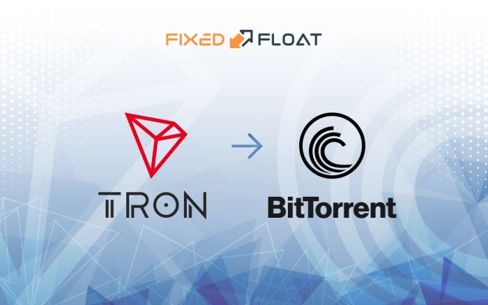 Exchange Tron to BitTorrent