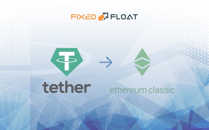 Tauschen Sie USDT (ERC-20) gegen Ethereum Classic