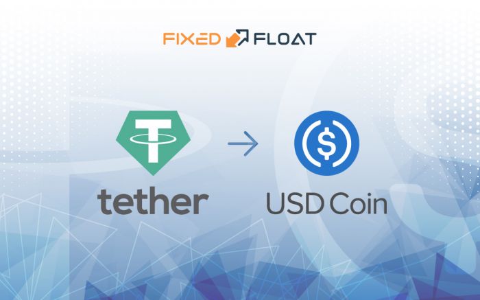 Exchange USDT (ERC-20) to USD Coin