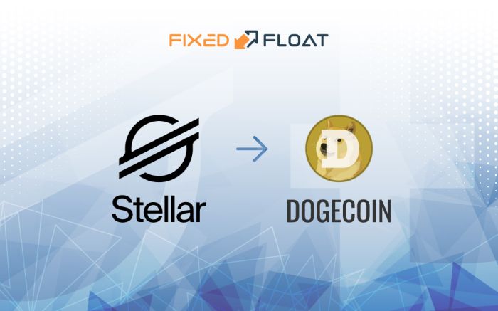 Tauschen Sie Stellar Lumens gegen Dogecoin