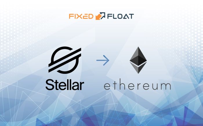 Exchange Stellar Lumens to Ethereum