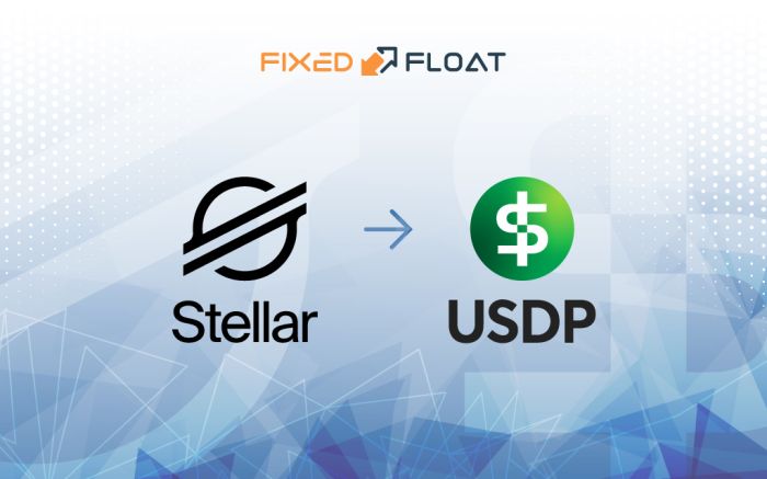Exchange Stellar Lumens to USDP