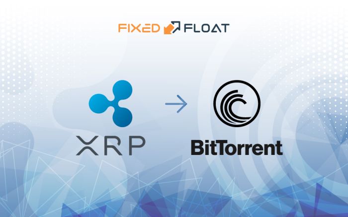 Tauschen Sie XRP gegen BitTorrent