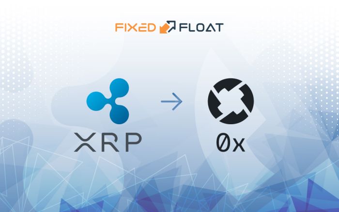 Tauschen Sie XRP gegen 0x