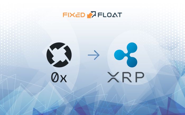 Tauschen Sie 0x gegen XRP